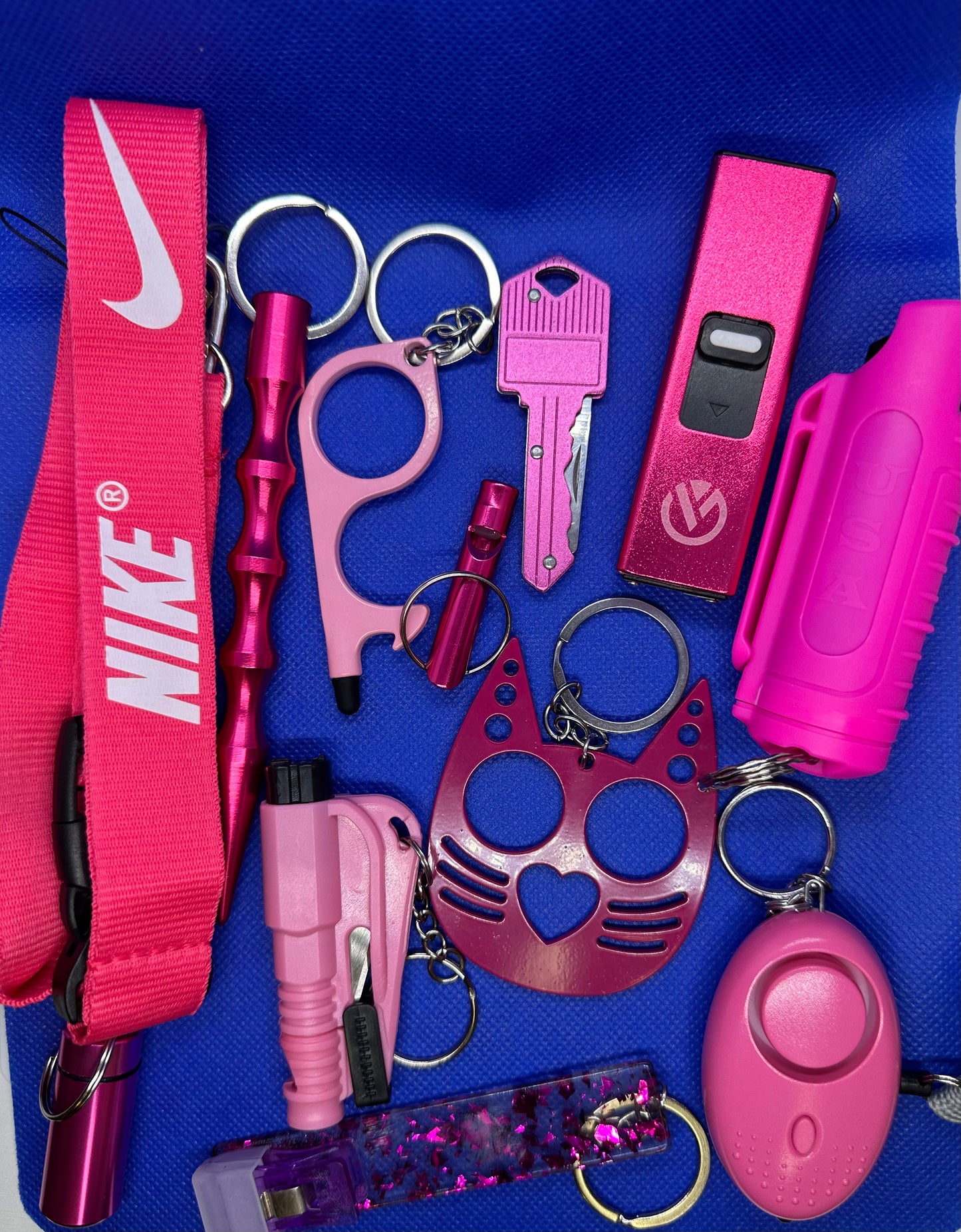 12 Piece Safety Keychain