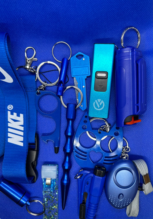 12 Piece Safety Keychain