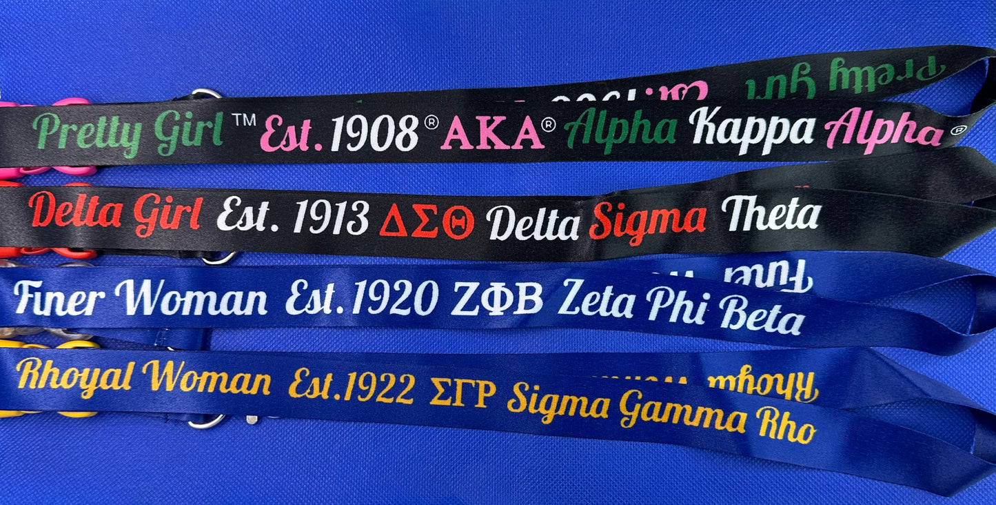 Greek Sorority Lanyards