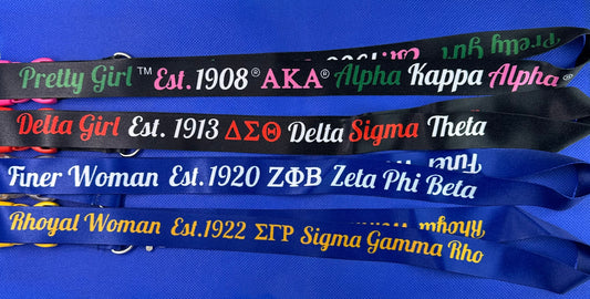 Greek Sorority Lanyards